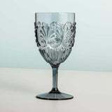 'Indigo Love Collectors' Flemington Acrylic Wine Glasses - Assorted Colours-Blue-House of Holabox