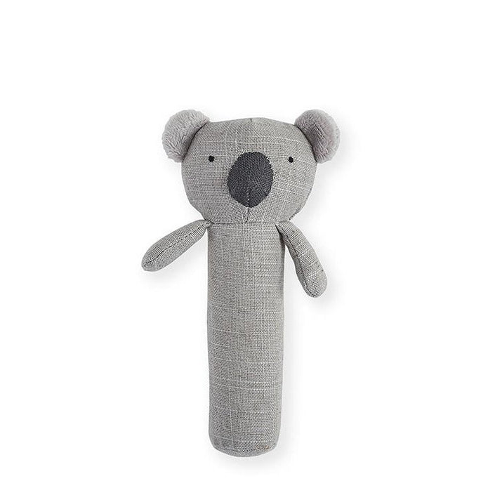 'Nana Huchy' Keith Koala RattleWhile hand squeaker toys have limited squeaks, these gorgeous baby rattles will never run out of rattle! And unlike squeakers, there's no toddler strength needed to Nana Huchy