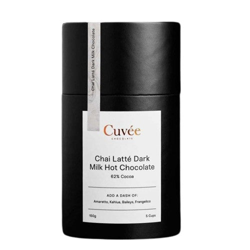 ‘Cuvée’ Hot Chocolate Chai Latte Dark Milk