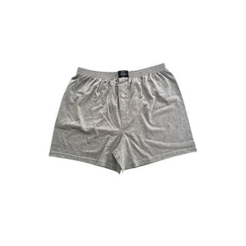 'Coast Clothing' Boxers Grey MarleThe soft fabric of this Single Knit Boxer Short is woven from breathable cotton, then brushed on both sides for softness and warmth. They’re neatly finished inside sCOAST CLOTHING