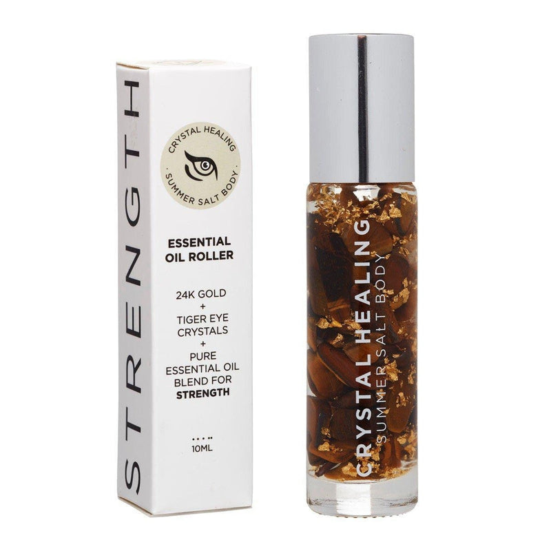 'Summer Salty Body' Essential Oil Roller Range 10mlFOCUS · I am here and now ·
Fluorite infused oil with a Fluorite rollerball to promote focus, productivity and creativity. This essential oil blend of Mandarin, GrapSummer Salt Body