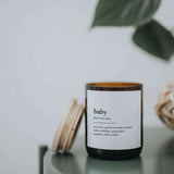 'The Commonfolk Collective' Baby Dictionary Meaning Candle-House of Holabox
