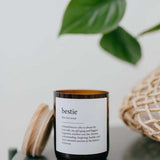 'The Commonfolk Collective' Bestie Dictionary Meaning Candle-House of Holabox