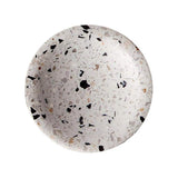 'Zakkia' Terrazzo Dimple Tray-Snow-House of Holabox